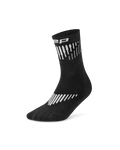 CEP Core Run Merino Mid Cut Sokken 3.0 - zwart/wit