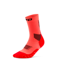 CEP Core Run Mid Cut Sokken 5.0 - neon koraal
