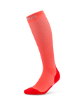 CEP Pro Run Reflective Compressiekousen 3.0 - neon koraal