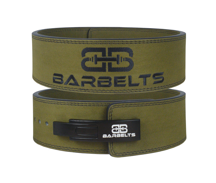 Barbelts lever belt - green 10mm