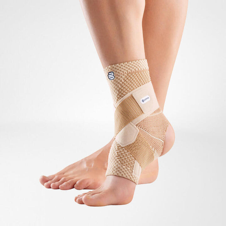 Bauerfeind MalleoTrain S open heel Enkelbrace - beige