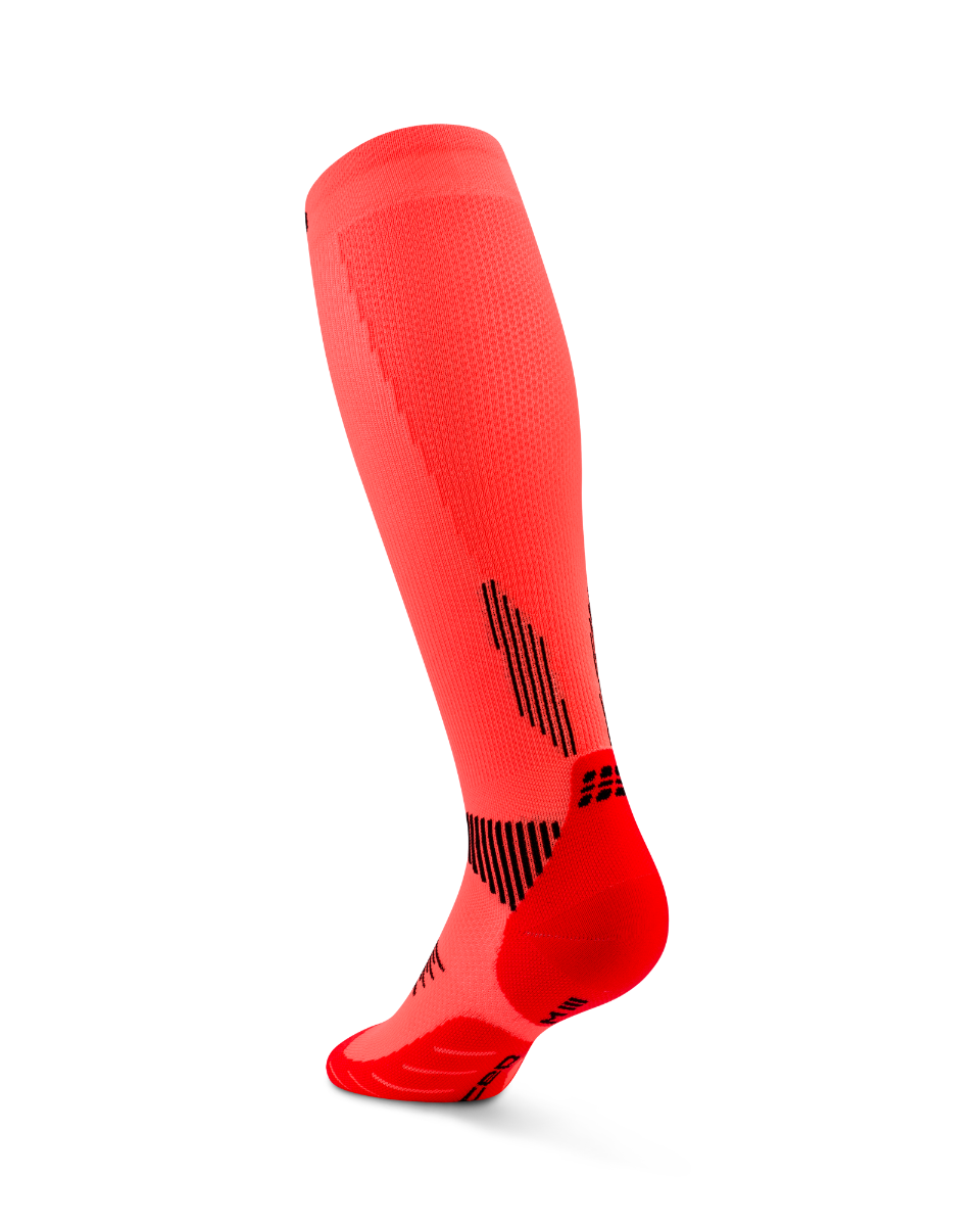 CEP Compressiekousen Core Run 5.0 - neon koraal
