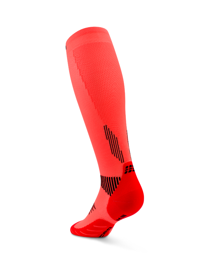 CEP Compressiekousen Core Run 5.0 - neon koraal