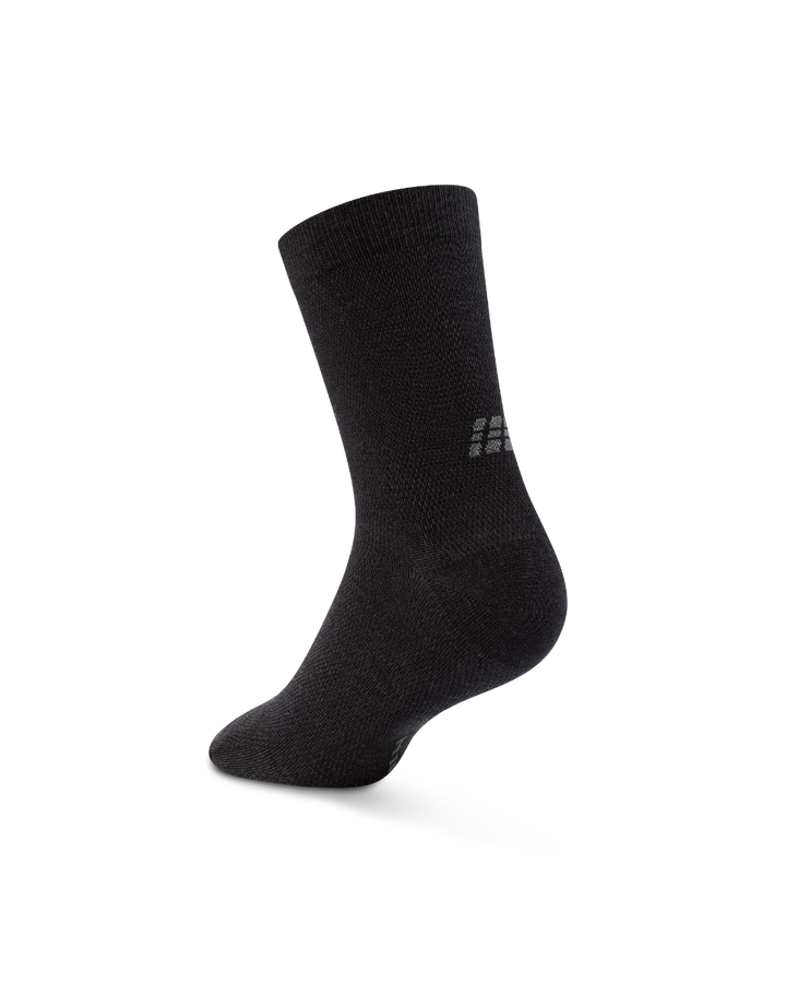 CEP Core Allday Mid Cut Compressiesokken 2.0 - antraciet