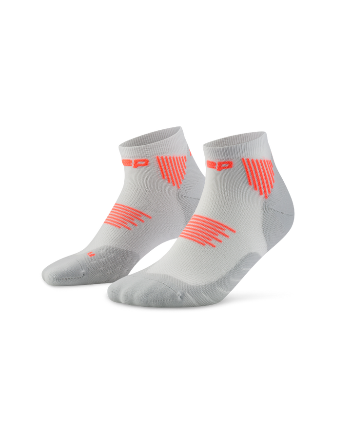 CEP Core Run Low Cut Sokken 5.0 - grijs