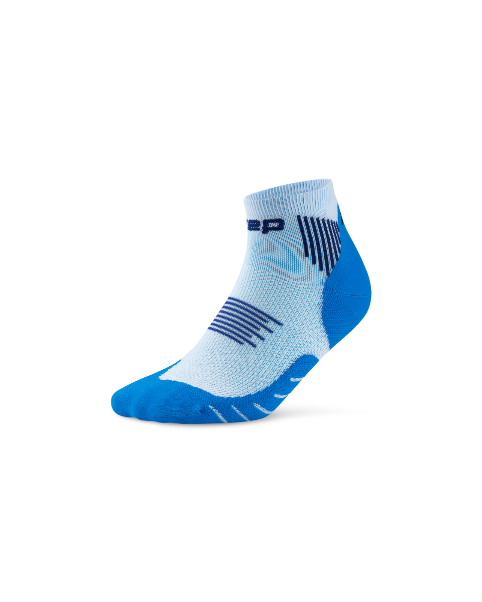 CEP Core Run Low Cut Sokken 5.0 - Ice/Blue