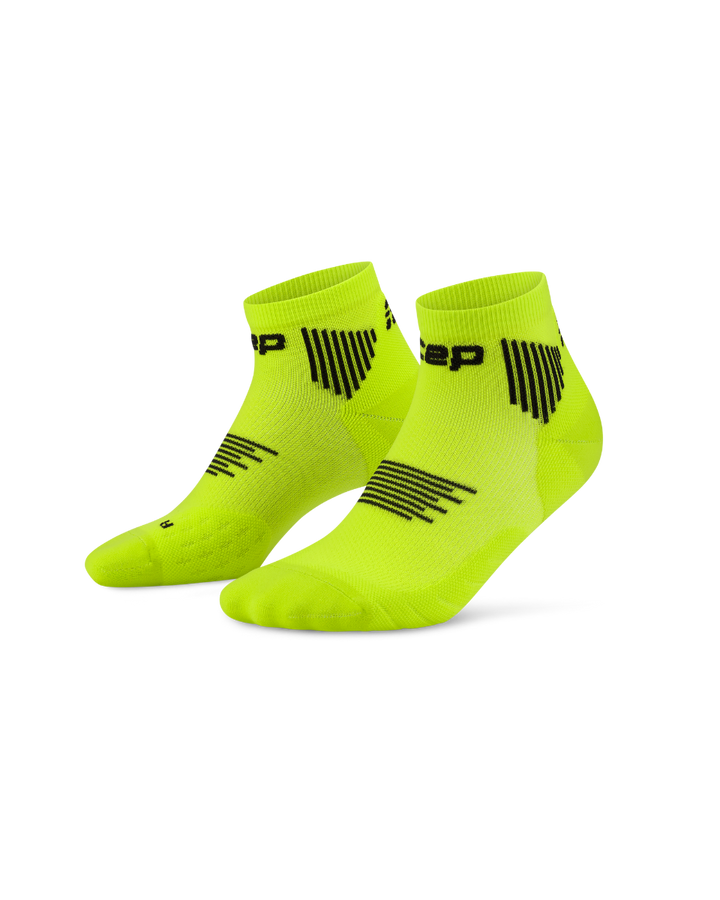 CEP Core Run Low Cut Sokken 5.0 - zwart/groen