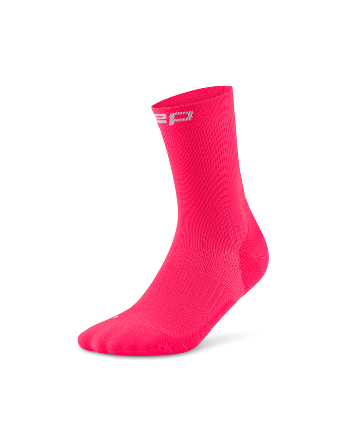 CEP Core Run Mid Cut Sokken 5.0 - roze