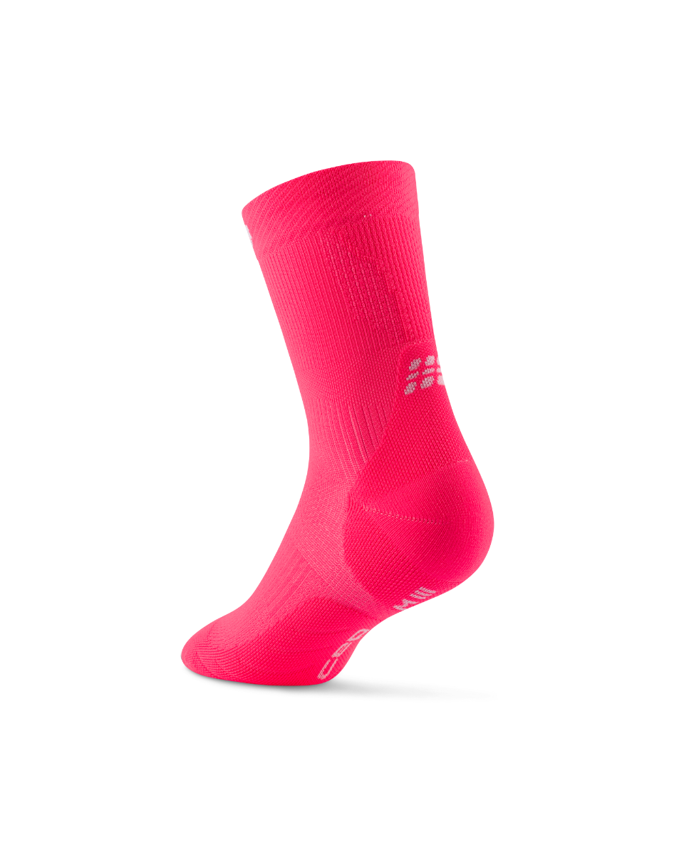 CEP Core Run Mid Cut Sokken 5.0 - roze