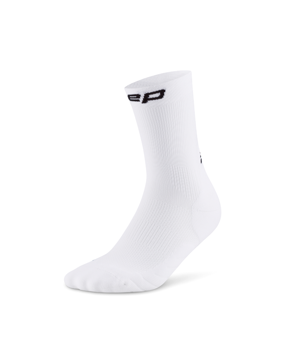 CEP Core Run Mid Cut Sokken 5.0 - wit