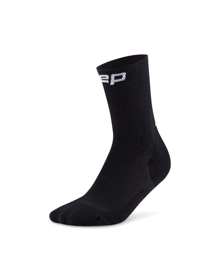 CEP Core Run Mid Cut Sokken 5.0 - zwart
