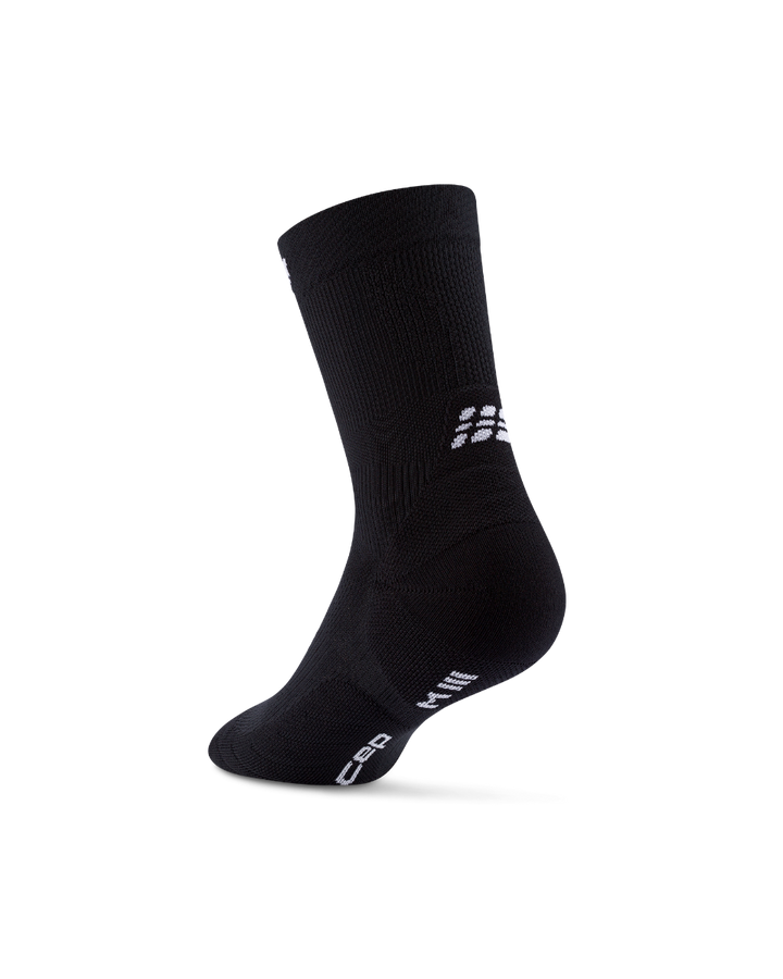CEP Core Run Mid Cut Sokken 5.0 - zwart
