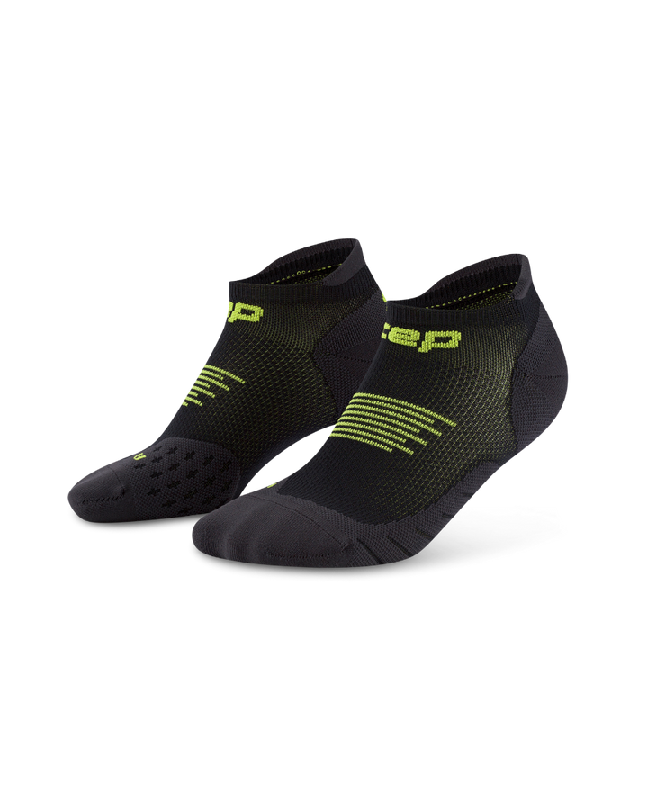 CEP Core Run No Show Sokken 5.0 - zwart/lime