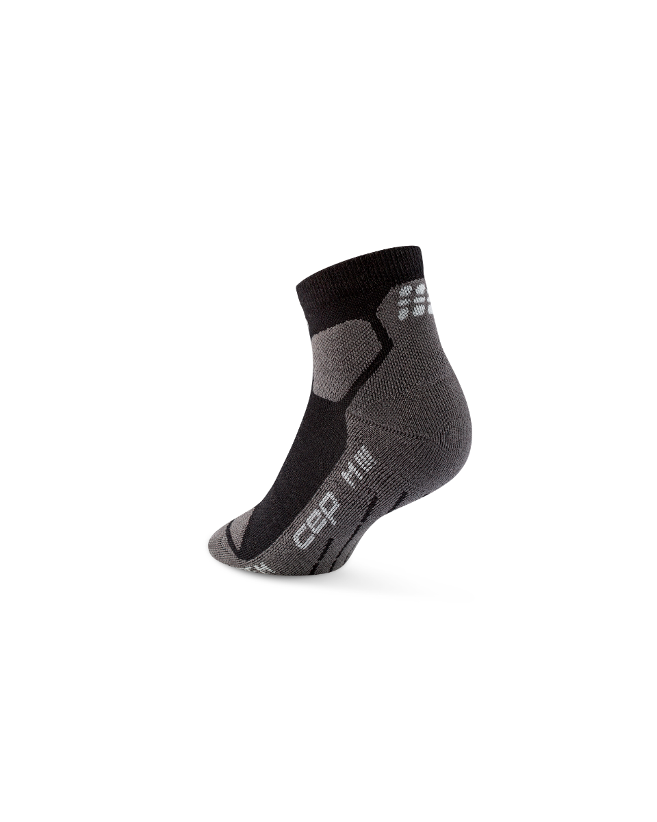 CEP Hiking Light Cushion Low Cut Wandelsokken - zwart/grijs