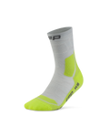 CEP Hiking Light Cushion Mid Cut Wandelsokken - grijs/lime