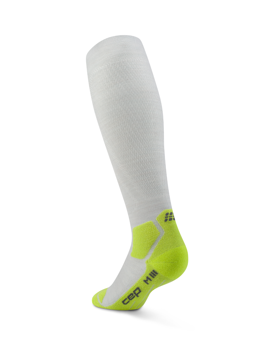 CEP Hiking Light Cushion Wandelkousen - grijs/lime