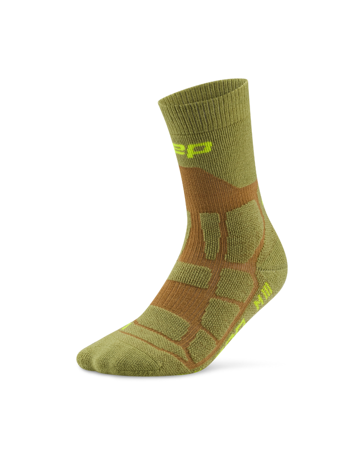 CEP Hiking Max Cushion Mid Cut Wandelsokken 2.0 - olijf/bruin