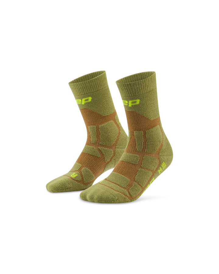 CEP Hiking Max Cushion Mid Cut Wandelsokken 2.0 - olijf/bruin