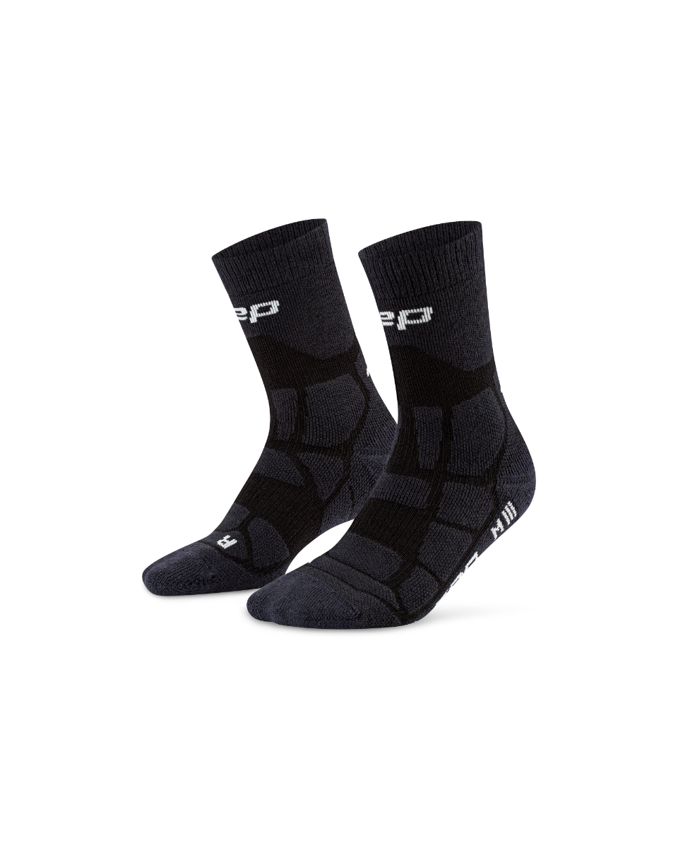 CEP Hiking Max Cushion Mid Cut Wandelsokken 2.0 - zwart