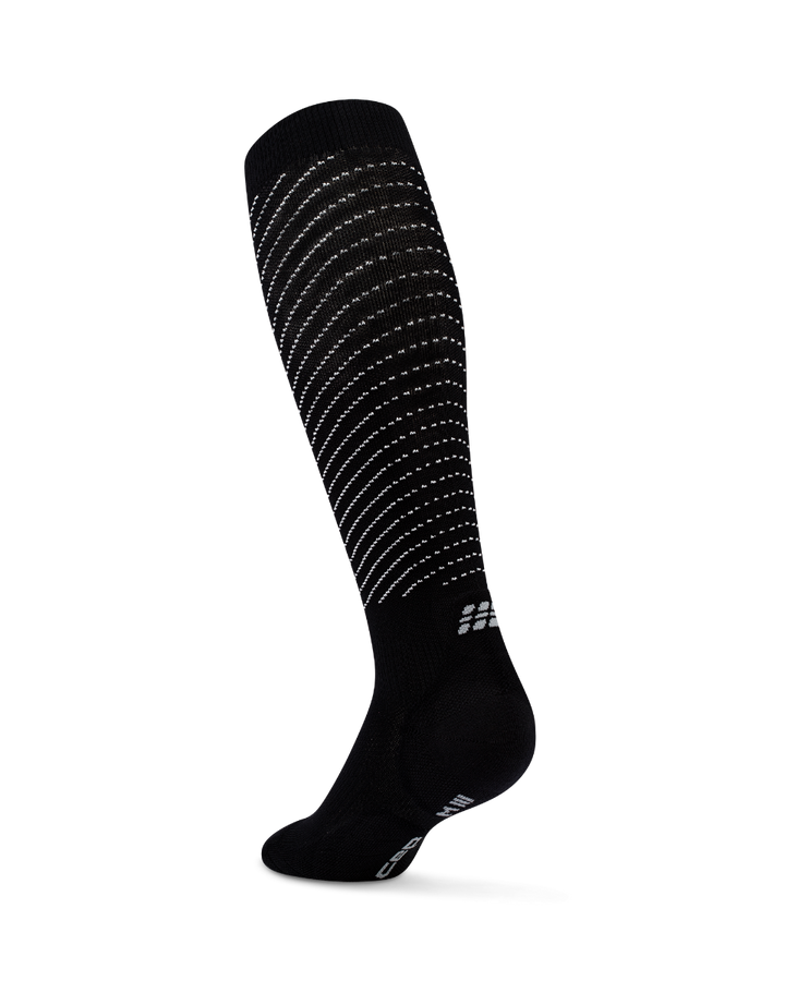 CEP Pro Run Reflective Compressiekousen 3.0 - zwart