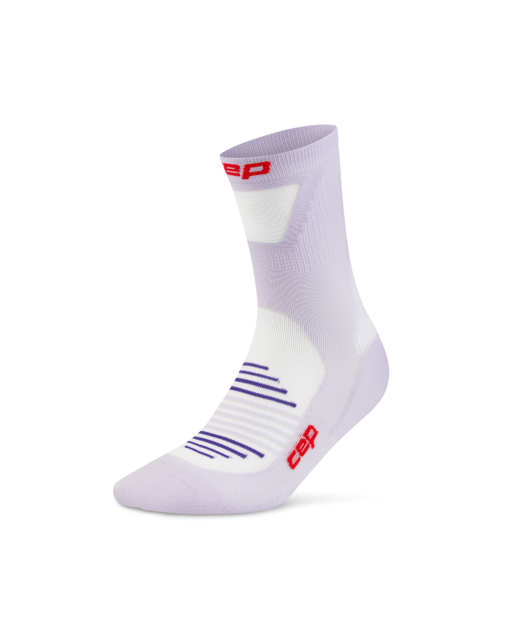 CEP Pro Run Ultralight Mid Cut Sokken - lila