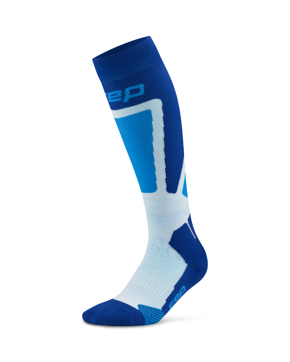 CEP Ski Thermo Skisokken 4.0 - blauw/aqua
