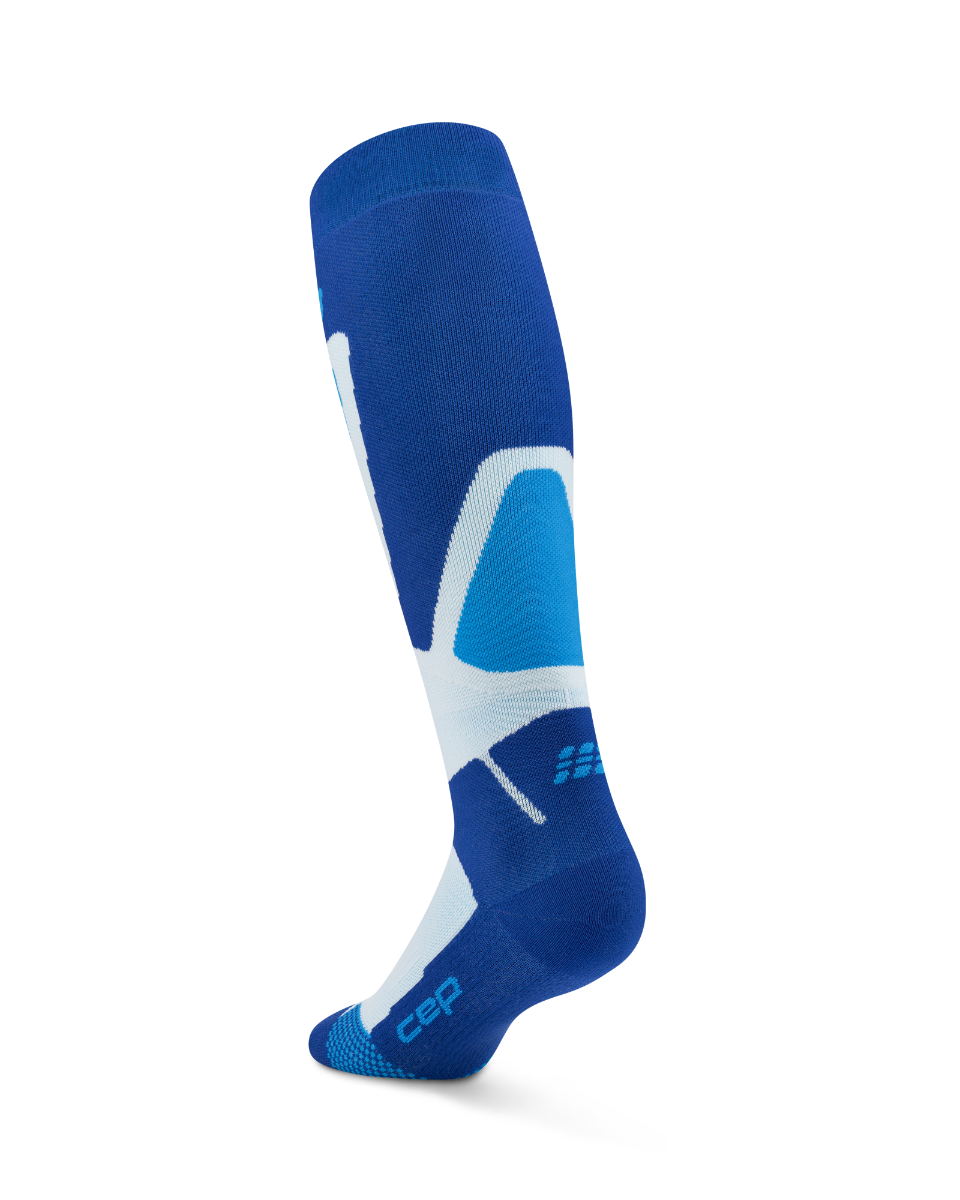 CEP Ski Thermo Skisokken 4.0 - blauw/aqua