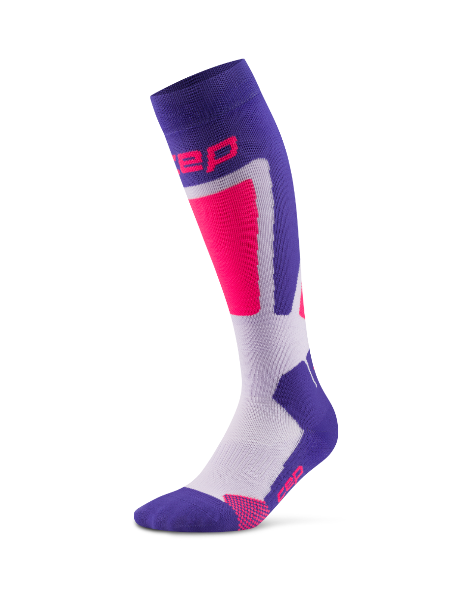 CEP Ski Thermo Skisokken 4.0 - paars/roze