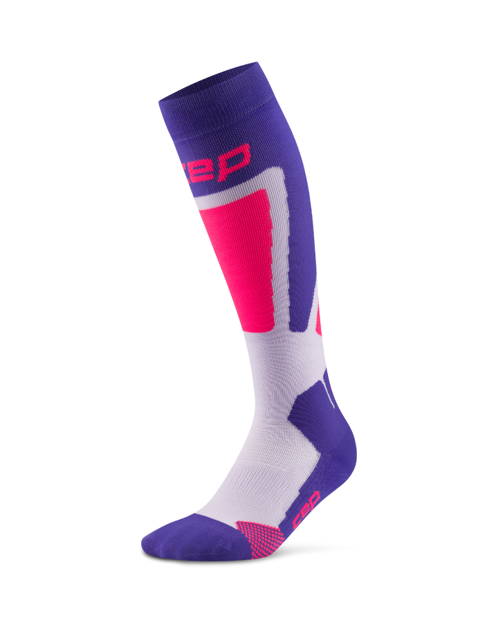 CEP Ski Thermo Skisokken 4.0 - paars/roze
