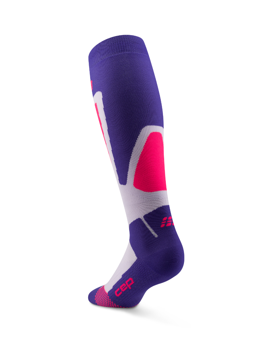 CEP Ski Thermo Skisokken 4.0 - paars/roze