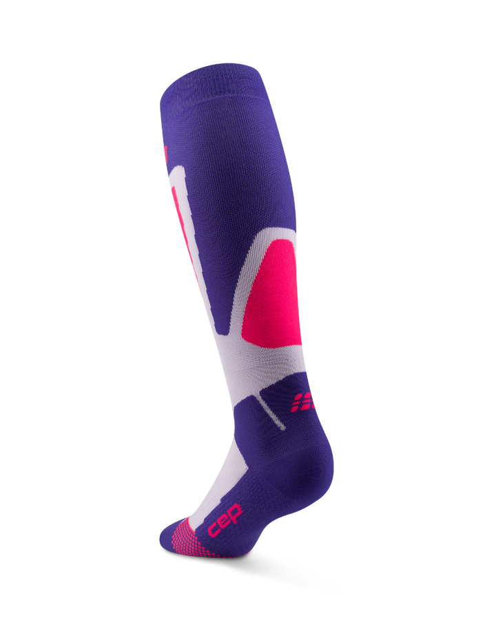 CEP Ski Thermo Skisokken 4.0 - paars/roze