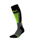 CEP Ski Thermo Skisokken 4.0 - zwart/lime