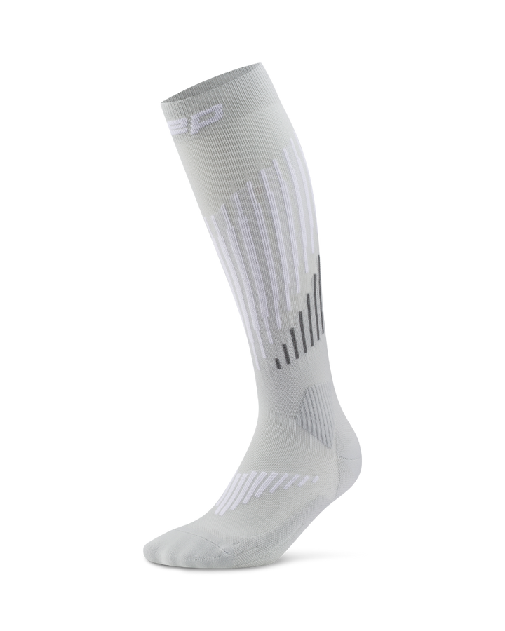 CEP Ski Touring Merino Skisokken 3.0 - grijs/wit