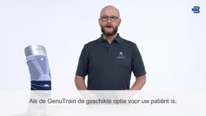 Bauerfeind GenuTrain S kniebrace - beige video