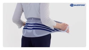 Bauerfeind LumboTrain Rugbrace - titan video