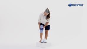 Bauerfeind GenuTrain A3 Kniebrace - zwart video