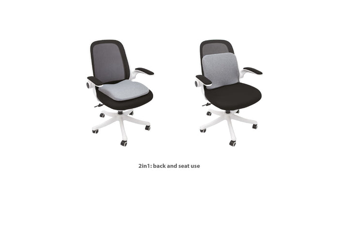 Qmed Memory foam Lendekussen / Zitkussen Combi